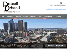 Tablet Screenshot of driscollanddriscoll.com